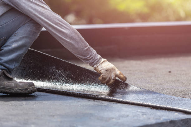 Professional Exterior Waterproofing technician working in Hatboro, PA